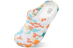 BESROAD Kids Girls Boys Quick Dry Athletic Water Shoes Sandals Pool Swim Outdoor Sandals Wide House Clog Slippers