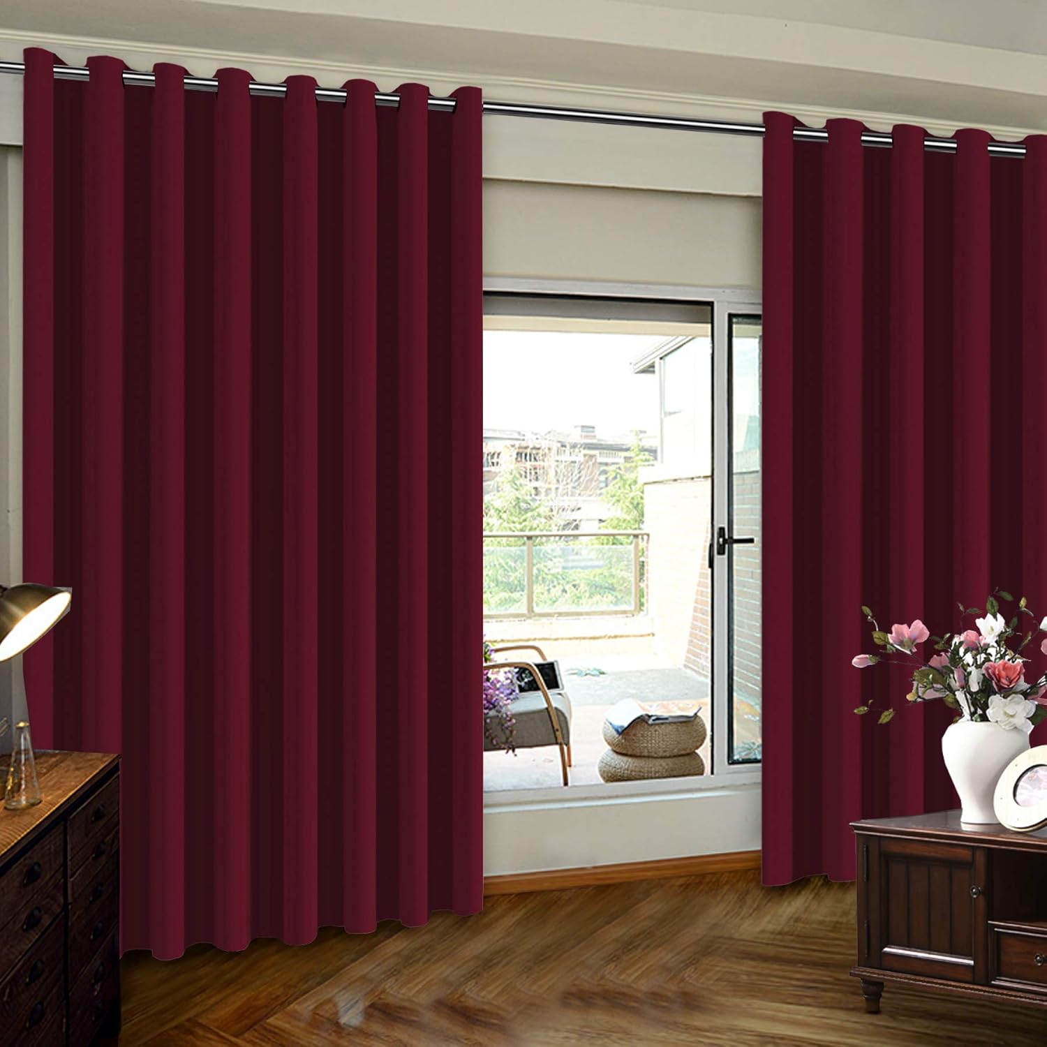 Best living room patio door curtains
