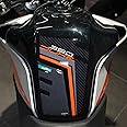 labelbike - Tank Pad Sticker in 3D Resin Decoration and Protection of Motorcycle Tank Compatible with KTM Duke 390 2017-2021