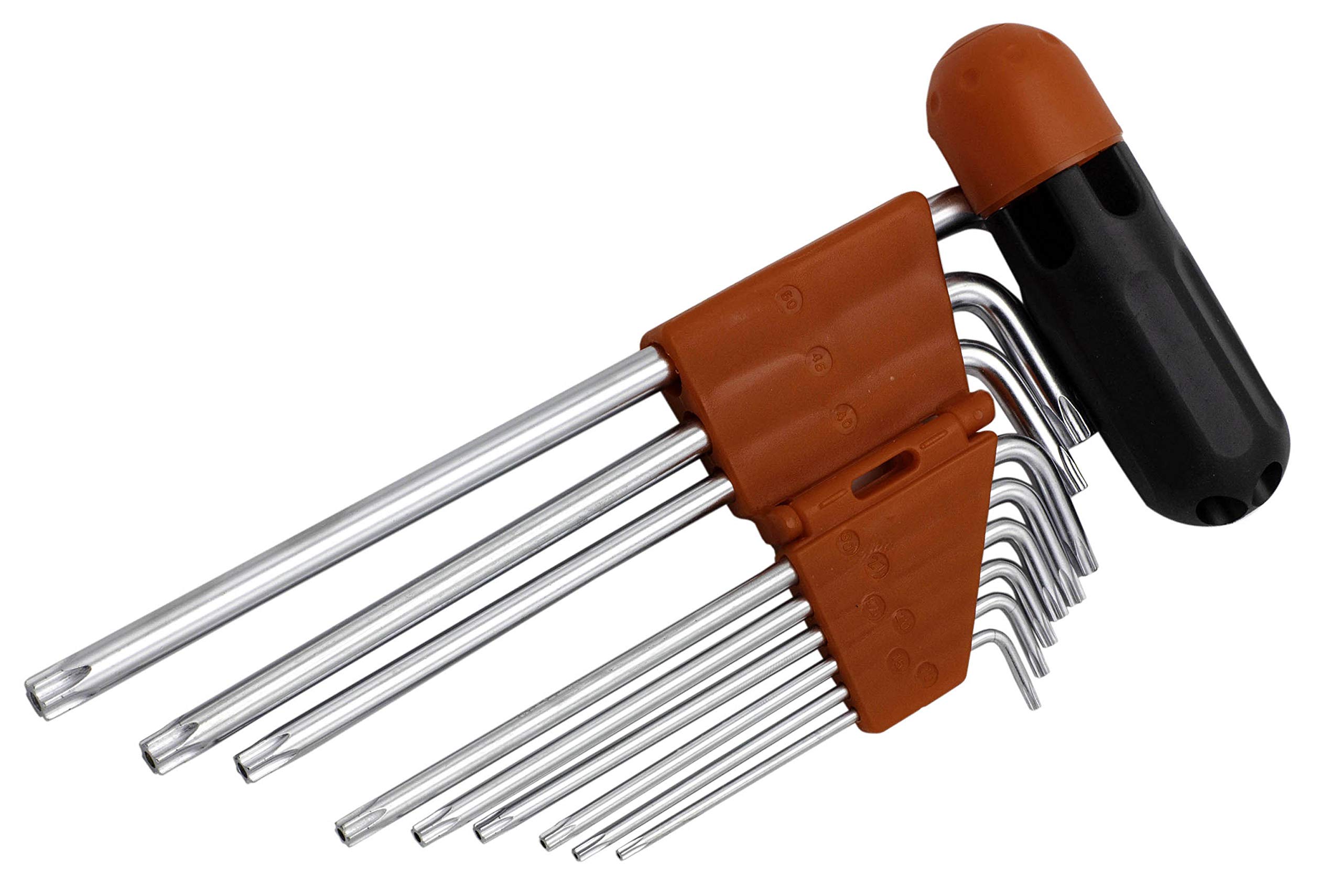 Future 101540 Inviolable Cr/V Torx Wrench, Set of 9