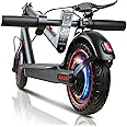 Electric Scooter for Adults, 8.5" Solid Tires, 17-20 MPH, 500W Motor, Max 20 Miles Long Range, Folding E-Scooter with Dual Braking System and App Control UL2272