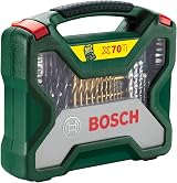 Bosch 70pc X-Line Titanium Drill Screwdriver Bit Set Wood Masonry Metal view 2