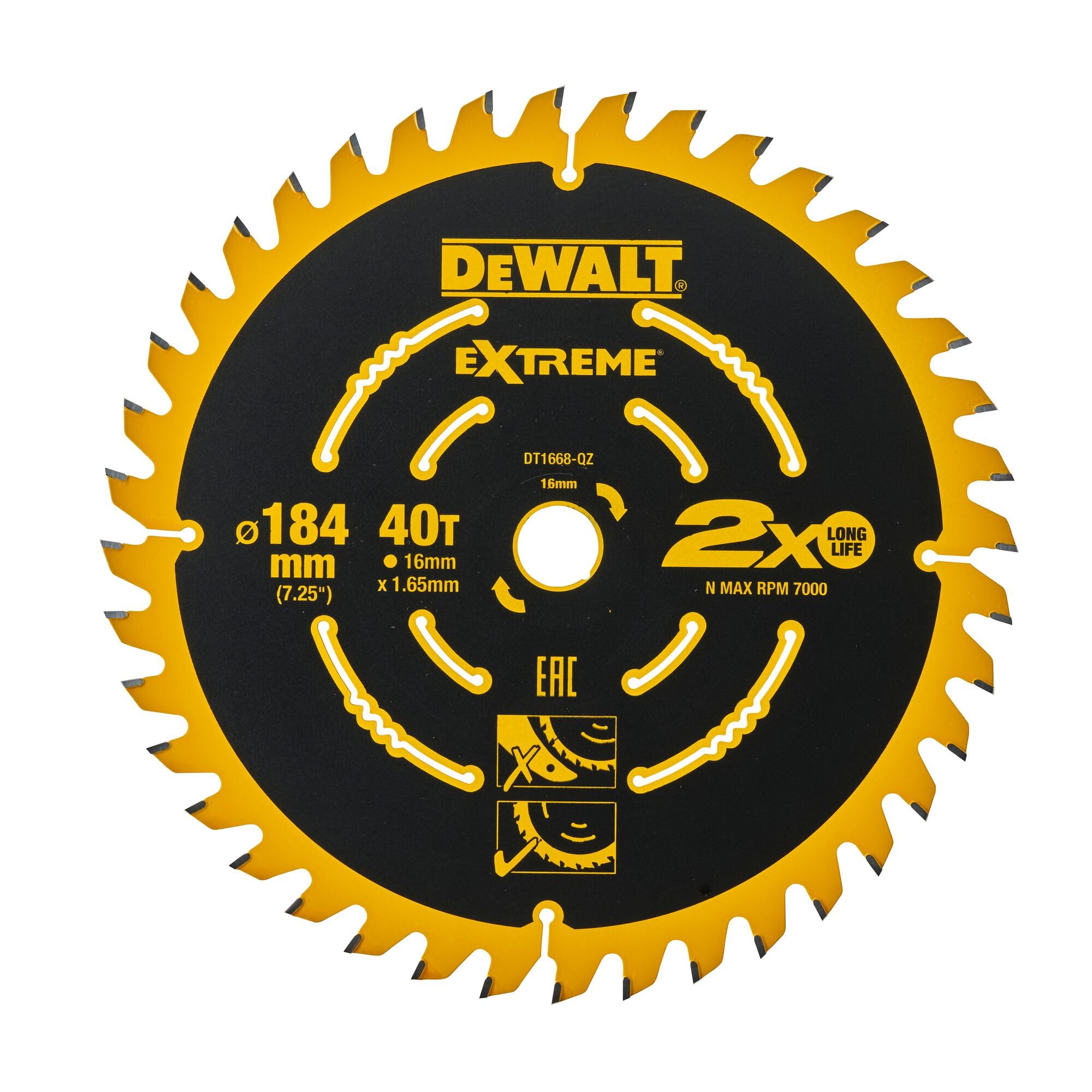 DEWALT DEWDT1668QZ Blades for Cordless Saws