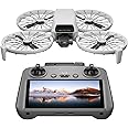 DJI Flip With RC 2 Screen Remote Controller, Follow Me Drone With 4K UHD Camera for Adults, Under 249 g, 3-Axis Gimbal Stabilization, 44000ft/13km Video Transmission, Palm Takeoff, 31-Min Flight Time