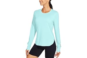 Willit Women's Sun Shirts UPF 50+ SPF Long Sleeve Hiking Lightweight Quick Dry UV Protection Outdoor Clothing