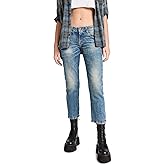 R13 Women's Boy Straight Leg Jeans