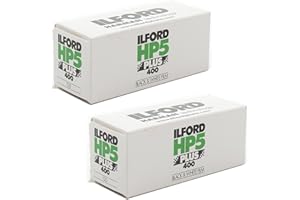 Ilford HP5 Plus Black and White Negative Film ISO 400 (120 Roll Film) 2-Pack