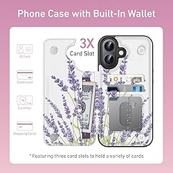 Goodon for iPhone 16 Case Wallet - Flip Folio