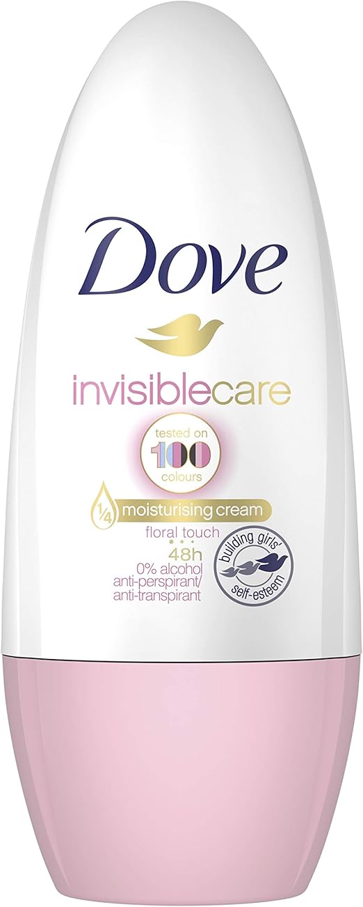 Dove Invisible Care Antiperspirant Deodorant RollOn 50 ml (Pack of 6