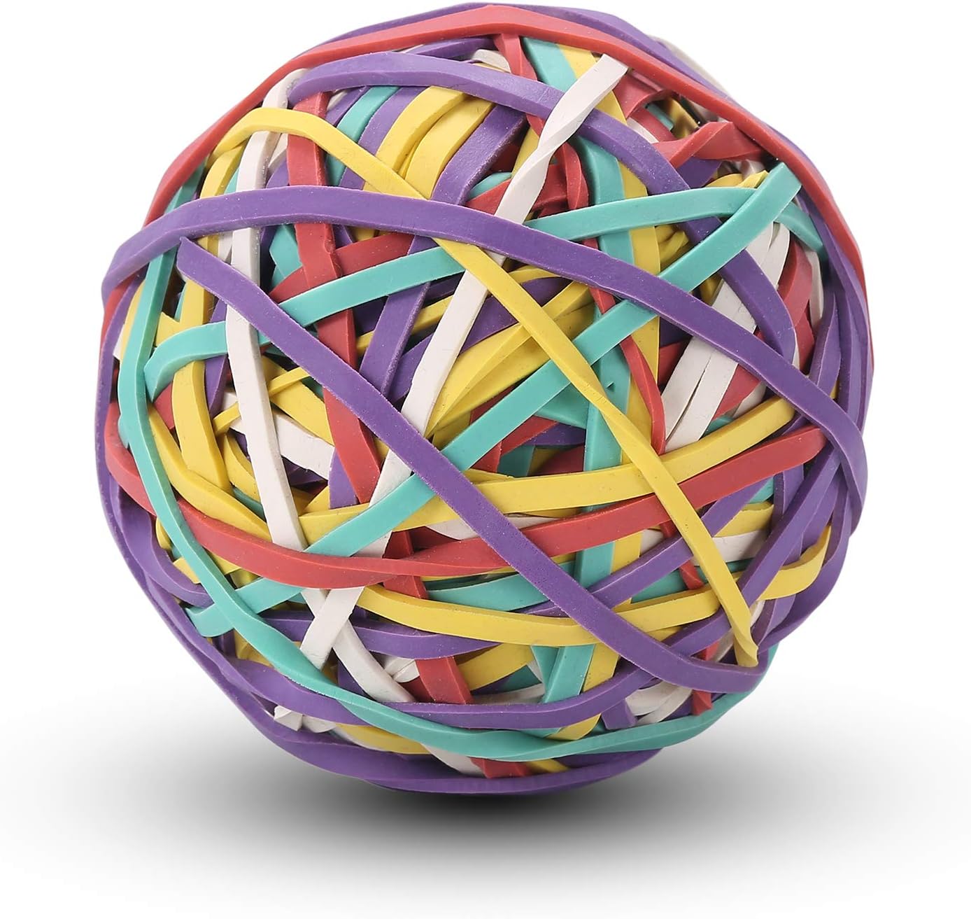 iDream365 Rubber Band Ball, 150gm(About 180 Bands per Ball), Assorted Colors Rubber Bands Elastics Bands for Home, Office : Office Products