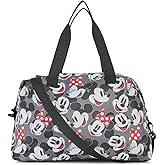Disney Tote Duffel Bag Mickey Mouse Friends All Over Print Weekender Travel