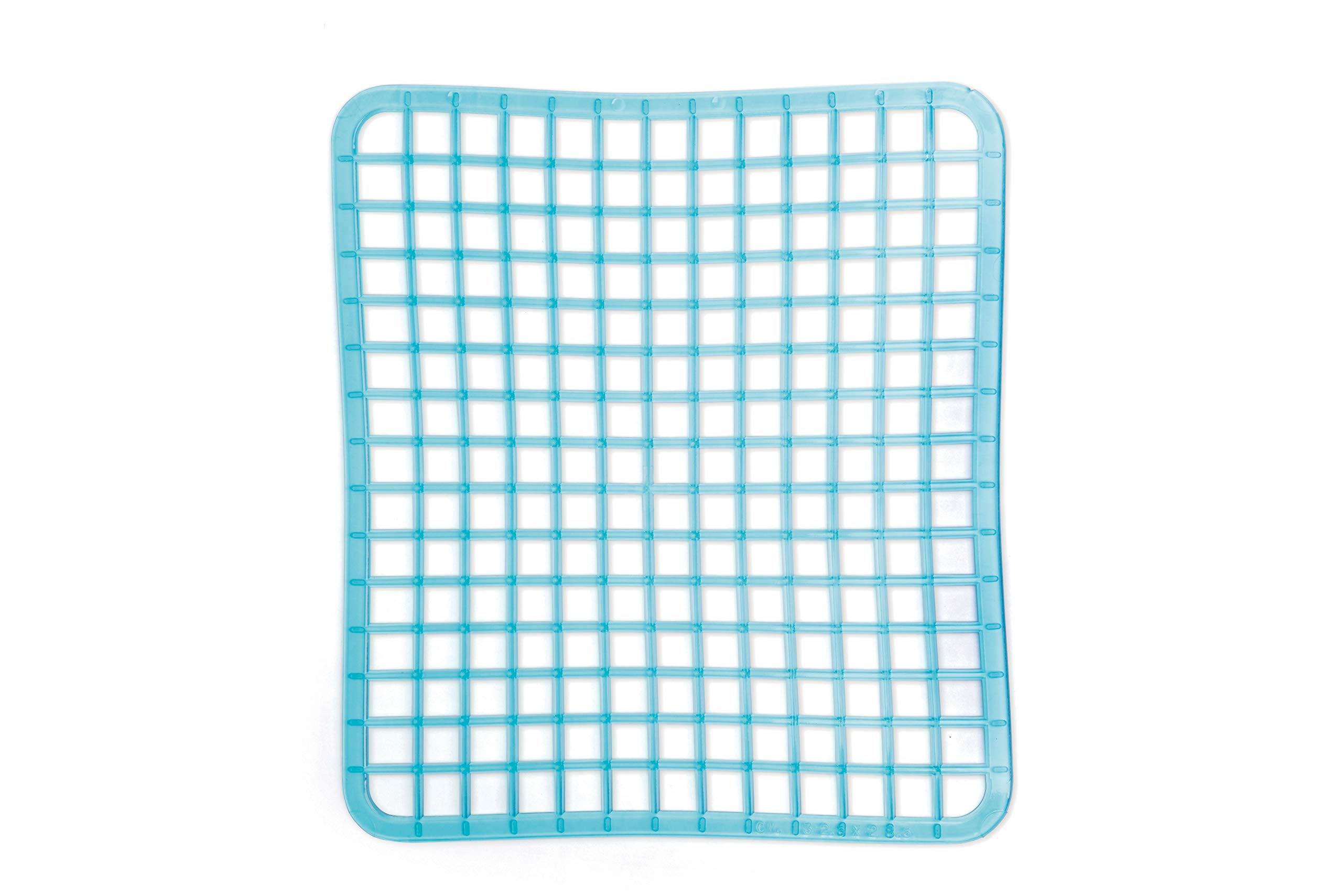 Excelsa Rainbow Sink Rug, Blue, 32 x 28 cm