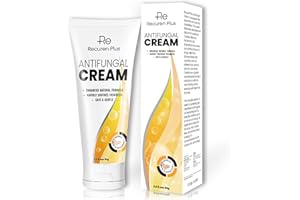 Antifungal Cream for Athlete's Foot Treatment: Jock Itch Tinea Versicolor Eczema Relief - Ringworm Treatment for Humans - Ext