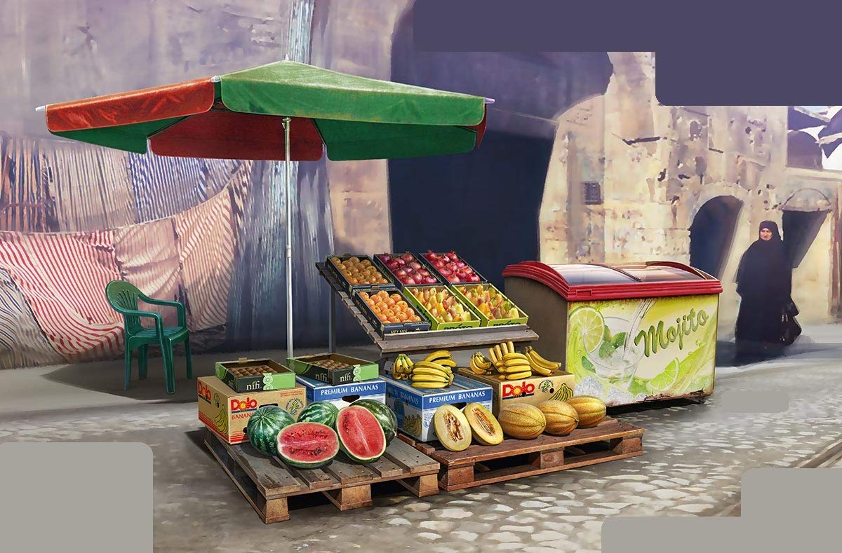 Miniart 1:35 - Street FruitShop