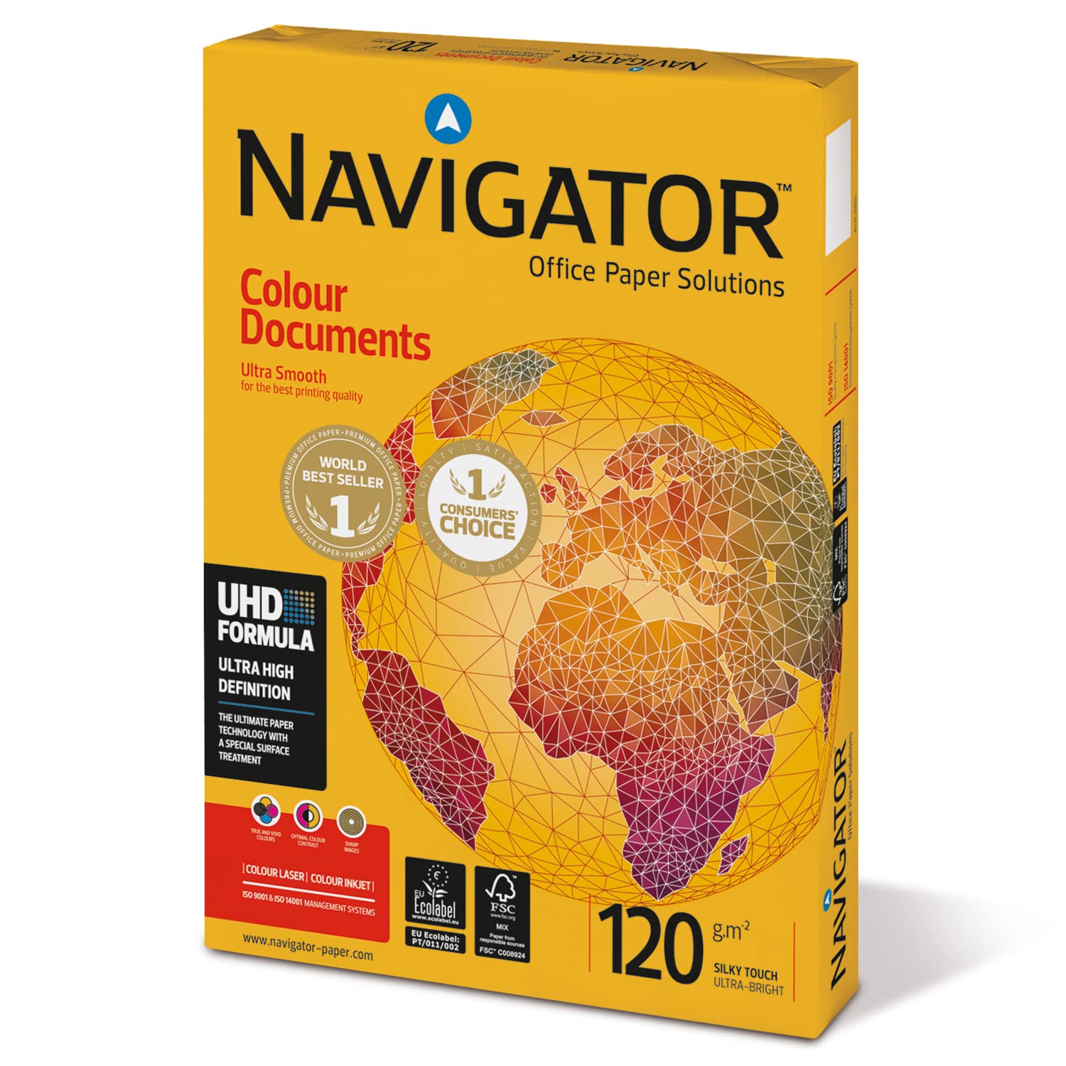 Navigator Colour Documents Paper Ultra Smooth
