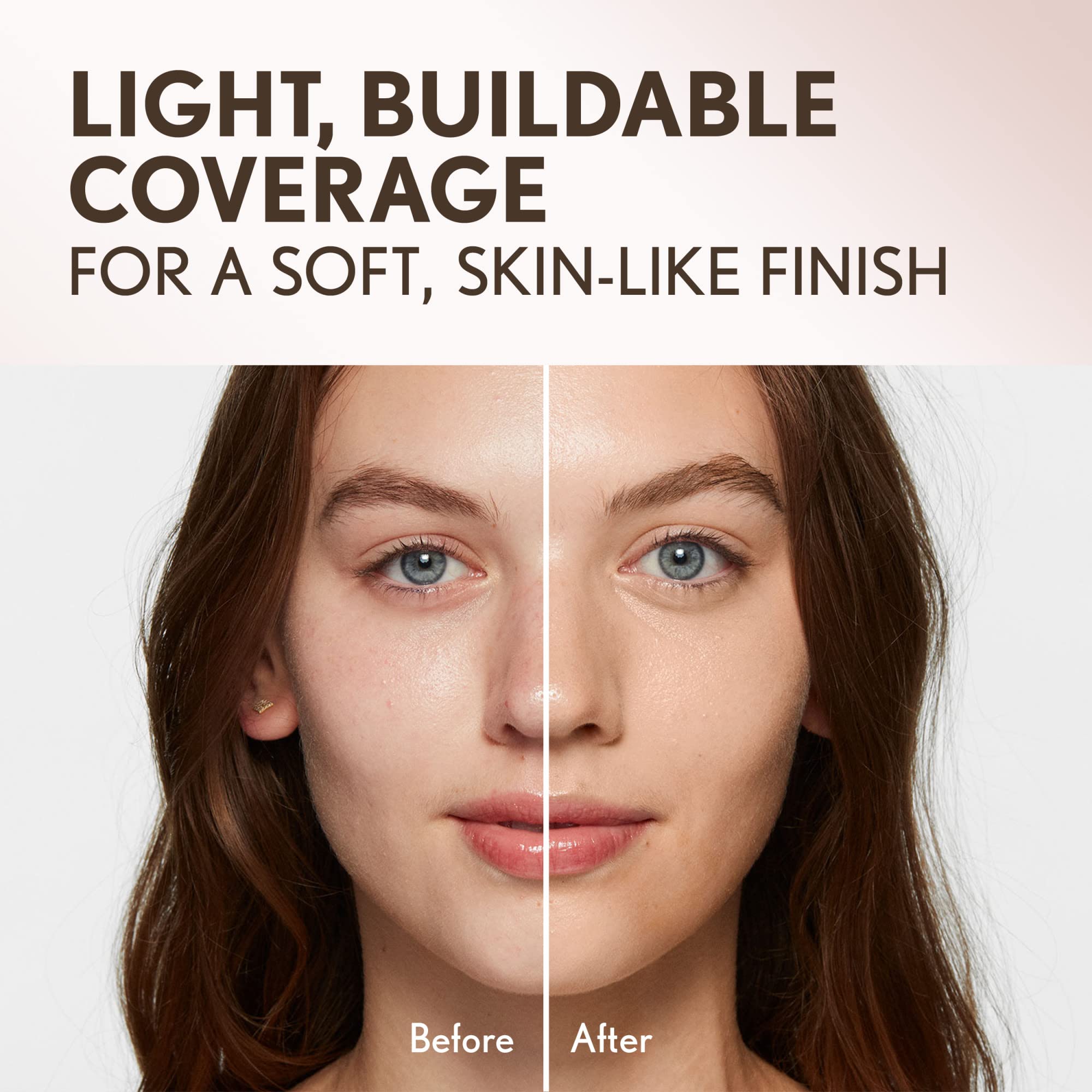 COVERGIRL Clean Invisible Concealer, Lightweight, Hydrating, Vegan Formula, Light Beige 107, 0.23oz