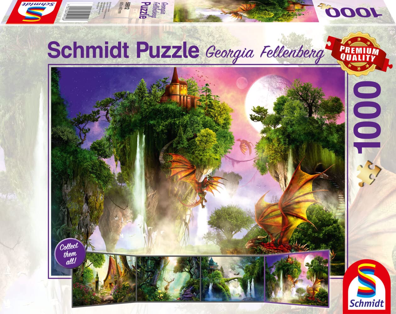 Schmidt | Georgia Fellenberg: Custodians of the Forest (1,000 pieces) | Jigsaw Puzzle | Ages 12+
