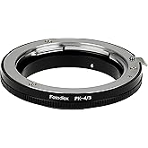Fotodiox Lens Mount Adapter - Pentax K Mount (PK) Lens to Olympus 4/3 (OM4/3) Mount Mirrorless Camera