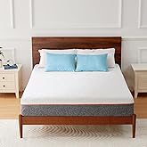 Marsail Twin Size Mattress, 6-inch Gel Memory Foam, Medium-Firm Twin Bed Mattress in a Box for Pressure Relief & Support, Breathable Cooling with Zippered Cover