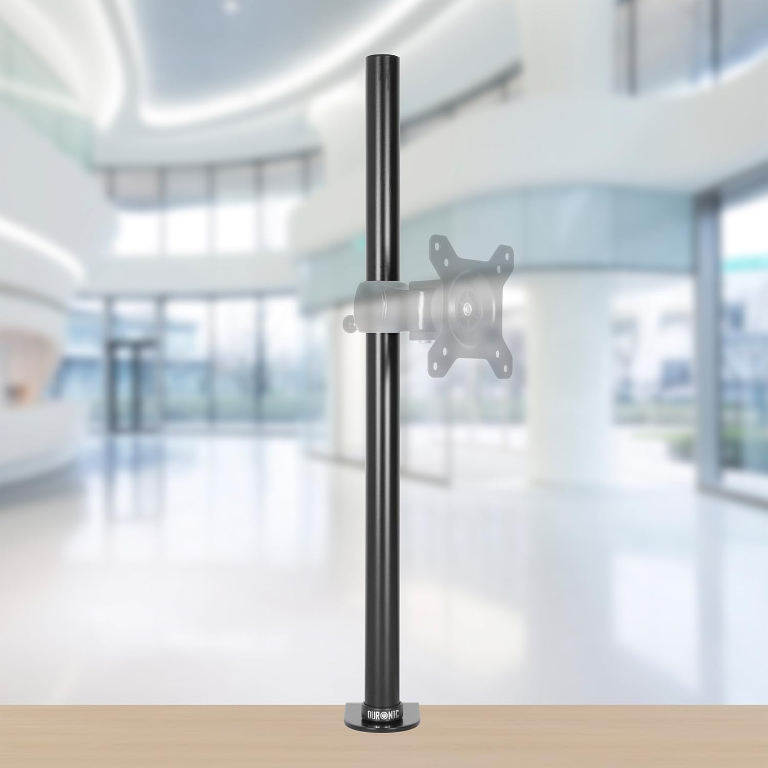 Duronic DM35POLE-80 80cm Stem for DM15 DM25 DM35 DMG Series Desktop Monitor Mount, Black, DM35 Long Pole - Image 5