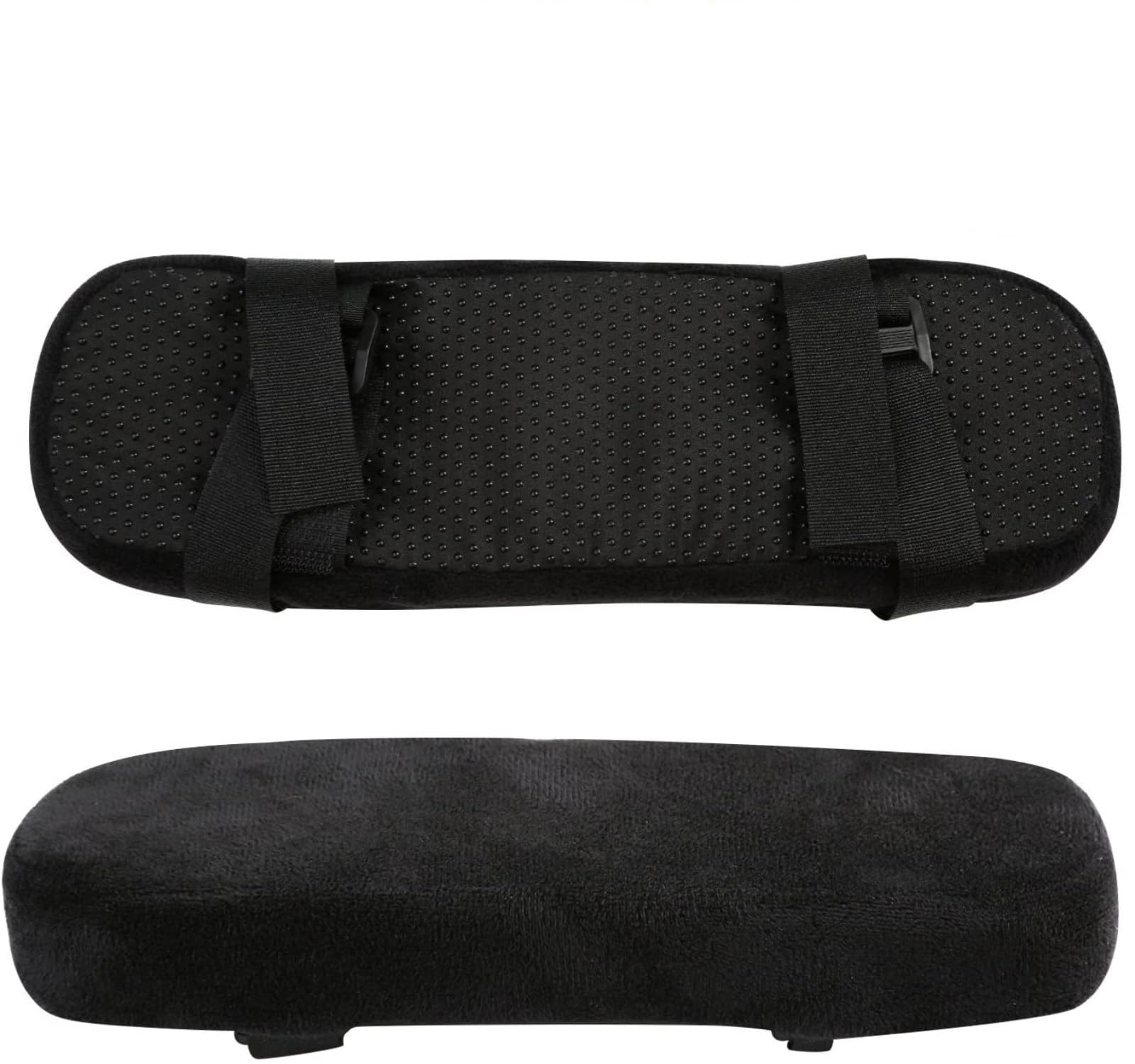 CHUANGOU Armrest Pads, Ergonomic Gaming Chair, Armrest Pad, Arm Cushion for Office Chair, Office Chair Armrest Cover