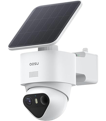 Amazon.com : Solar Security Camera Wireless Outdoor, 3K/5MP