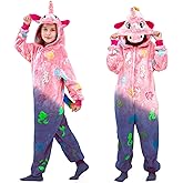 UOMNY Unisex Kids Onesie Pajamas-Unicorns Halloween Onesie Costume,One Piece Pajamas,Onesie Cosplay Costume