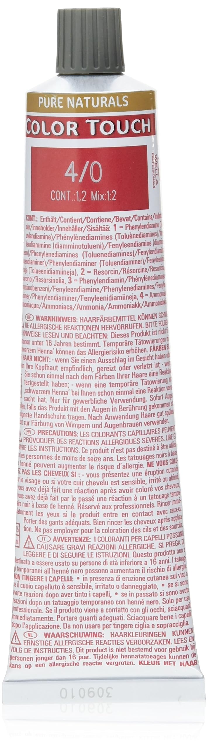 WELLA Demi-Permanent Colour Touch, Castaño Medio