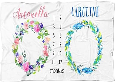 milestone blanket personalized