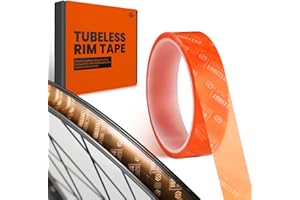 CNCLOL CNC Tubeless Rim Tape,Bike Wheel Rim Tape 10m-Tubular Tube Tapes 19/21/23/25/27/30/32/35mm Width for Tubeless Bicycle/MTB/Road/Gravel Bike Motorcycle Wheel Tire Tape.Semi-Transparent