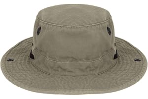 Tilley Mens Womens Enzyme Washed Guaranteed for Life Sun Protection Water Repellent T3 Wanderer Hat