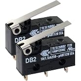 ZF Electronics 2X Cherry Db2ca1lb Micro Switch Hinge Lever Spdt 10.1a 250v No.59K9990
