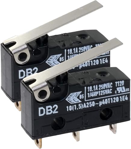 Microswitch Cherry DC2C-A1RC SPDT 10A 250V AC - IP67 étanche - Pour Soudure - Neuf Sans Emballage