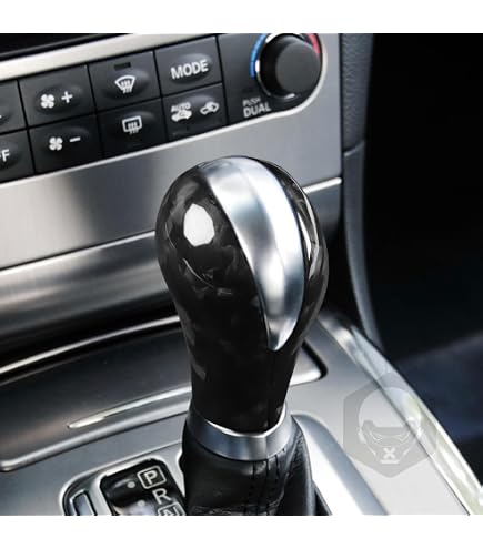 UOADA Universal Gear Shift Knob Cover Forged Carbon Fiber for