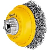 DEWALT Wire Cup Brush, Crimped, 3-Inch (DW4920)