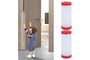ANGLORIA Door Pinch Guard Baby Proofing, Door Hinge Cover, Door Protector for Kids Finger Safety, Door Finger Pinch Guards Heavy Duty, Door jam Shield
