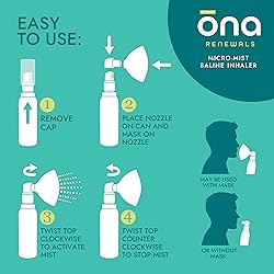 ONA Micro-Mist Saline Inhaler for