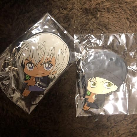 Amazon 名探偵コナン 安室透 赤井秀一 ラバーストラップ くっつき アニメ 萌えグッズ 通販
