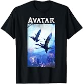 Avatar: The Way of Water Avatar Flight Pandora Panel T-Shirt Small
