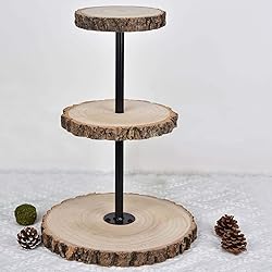 Efavormart 19" Tall | 3 Tier Rustic Cupcake