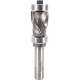 Whiteside UDC9112 Classic Ultimate 2+2 Compression Router Bit: 7/8 Inch Cutting Diameter, 1/2 Inch Shank, 1-1/8 Inch Cutting Length, Combination Bearing