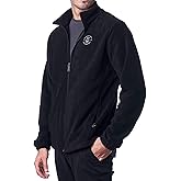 HAMMER ANVIL Mens Full Zip Up Warm Polar Fleece Jacket