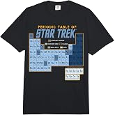 Star Trek Original Series Periodic Table Map Graphic T-Shirt Comfort Colors Adult Heavyweight T-Shirt