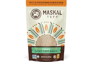 Maskal Teff Organic Ivory Teff Grain, 14 Ounce