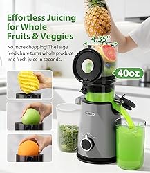 Cold Press Juicer, ECOSELF Juicer Machines with
