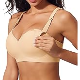 INNERSY Seamless Nursing Bras for Breastfeeding Maternity Bras for Pregnancy Comfortable Bralette