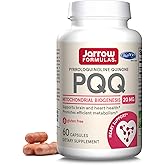 Jarrow Formulas® PQQ 20 mg, Dietary Supplement, Heart, Brain, and Metabolism Support, 60 Veggie Capsules, 60 Day Supply