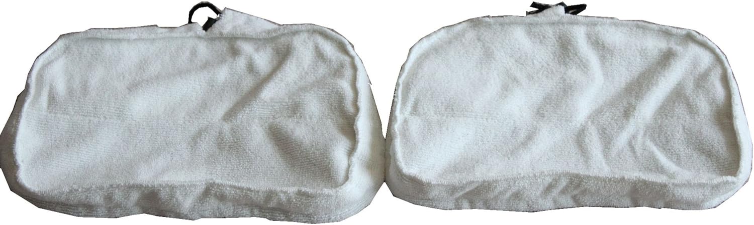 LTWHOME Microfiber Pad Suitable for Bissell 1867 Steam Mop Model 3255 (Pack of 2)