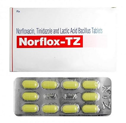 Norflox Tz Blister Pack Of 10 Tablets Amazon In