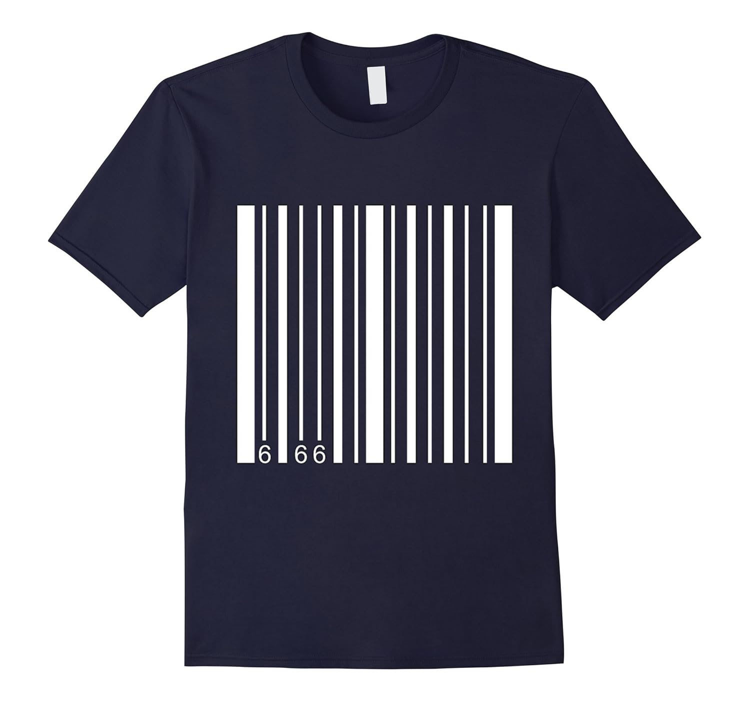 Satanic T-Shirt Barcode 666 Funny Devil Demon Symbols-Rose – Rosetshirt